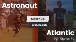 Matchup: Astronaut vs. Atlantic  2017