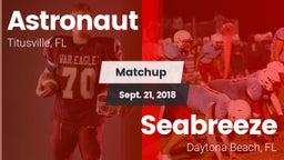 Matchup: Astronaut vs. Seabreeze  2018