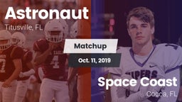 Matchup: Astronaut vs. Space Coast  2019
