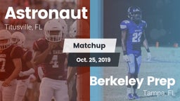 Matchup: Astronaut vs. Berkeley Prep  2019