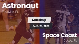 Matchup: Astronaut vs. Space Coast  2020