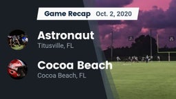 Recap: Astronaut  vs. Cocoa Beach  2020