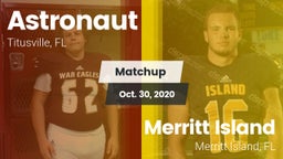 Matchup: Astronaut vs. Merritt Island  2020