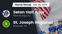 Recap: Seton Hall Prep  vs. St. Joseph Regional  2018