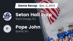 Recap: Seton Hall Prep  vs. Pope John 2019