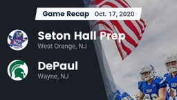 Recap: Seton Hall Prep  vs. DePaul  2020