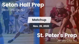 Matchup: Seton Hall Prep vs. St. Peter's Prep  2020