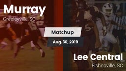 Matchup: Murray vs. Lee Central  2019