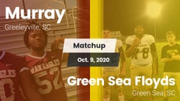 Matchup: Murray vs. Green Sea Floyds  2020