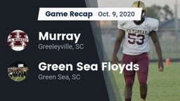 Recap: Murray  vs. Green Sea Floyds  2020