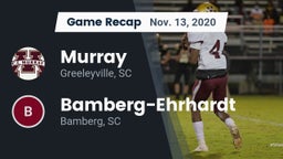 Recap: Murray  vs. Bamberg-Ehrhardt  2020