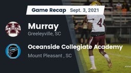 Recap: Murray  vs. Oceanside Collegiate Academy 2021