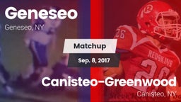 Matchup: Geneseo vs. Canisteo-Greenwood  2017