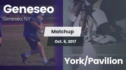 Matchup: Geneseo vs. York/Pavilion 2017
