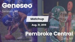 Matchup: Geneseo vs. Pembroke Central 2018