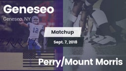 Matchup: Geneseo vs. Perry/Mount Morris 2018