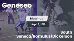 Matchup: Geneseo vs. South Seneca/Romulus/Dickerson 2019