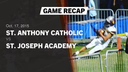 Recap: St. Anthony Catholic  vs. St. Joseph Academy  2015