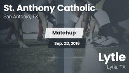 Matchup: St. Anthony vs. Lytle  2016