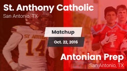 Matchup: St. Anthony vs. Antonian Prep  2016