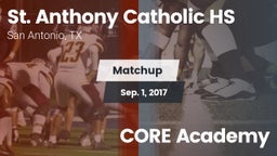 Matchup: St. Anthony vs. CORE Academy 2017