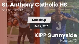 Matchup: St. Anthony vs. KIPP Sunnyside  2017