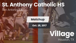 Matchup: St. Anthony vs. Village  2017