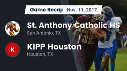 Recap: St. Anthony Catholic HS vs. KIPP Houston  2017