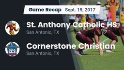 Recap: St. Anthony Catholic HS vs. Cornerstone Christian  2017