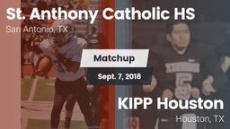 Matchup: St. Anthony vs. KIPP Houston  2018