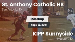 Matchup: St. Anthony vs. KIPP Sunnyside  2018