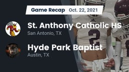 Recap: St. Anthony Catholic HS vs. Hyde Park Baptist  2021