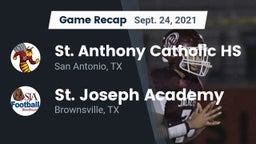 Recap: St. Anthony Catholic HS vs. St. Joseph Academy  2021