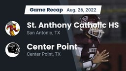 Recap: St. Anthony Catholic HS vs. Center Point  2022