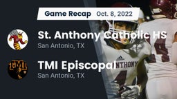 Recap: St. Anthony Catholic HS vs. TMI Episcopal  2022