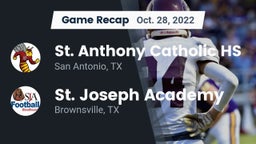 Recap: St. Anthony Catholic HS vs. St. Joseph Academy  2022