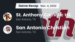 Recap: St. Anthony Catholic HS vs. San Antonio Christian  2022