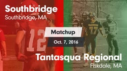 Matchup: Southbridge vs. Tantasqua Regional  2016