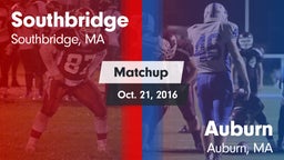 Matchup: Southbridge vs. Auburn  2016