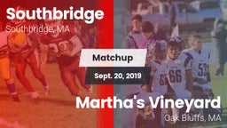 Matchup: Southbridge vs. Martha's Vineyard  2019