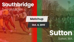 Matchup: Southbridge vs. Sutton  2019