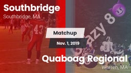 Matchup: Southbridge vs. Quaboag Regional  2019