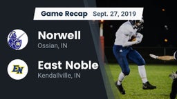 Recap: Norwell  vs. East Noble  2019