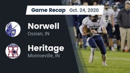 Recap: Norwell  vs. Heritage  2020