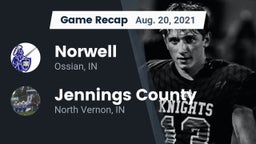 Recap: Norwell  vs. Jennings County  2021
