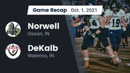 Recap: Norwell  vs. DeKalb  2021