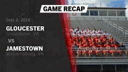 Recap: Gloucester  vs. Jamestown  2016