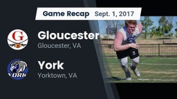 Recap: Gloucester  vs. York  2017