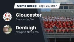 Recap: Gloucester  vs. Denbigh  2017