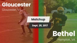 Matchup: Gloucester vs. Bethel  2017